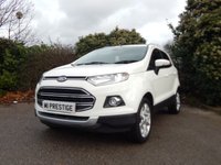 USED 2017 67 FORD ECOSPORT 1.5 TITANIUM 5d 110 BHP PARK PILOT-GREAT LOOKING CAR