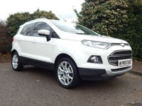 USED 2017 67 FORD ECOSPORT 1.5 TITANIUM 5d 110 BHP PARK PILOT-GREAT LOOKING CAR