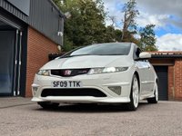 USED 2009 09 HONDA CIVIC 2.0L I-VTEC TYPE-R CHAMPIONSHIP WHITE 3d 198 BHP TOTALLY ORIGINAL
