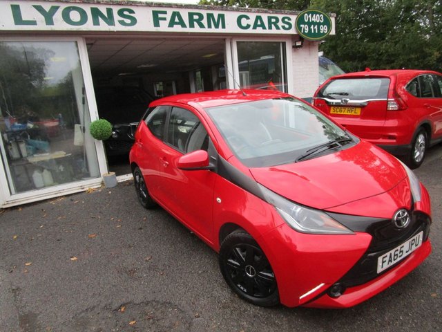 2016 65 Toyota Aygo 1.0 VVT-I X-PLAY 5d 69 BHP