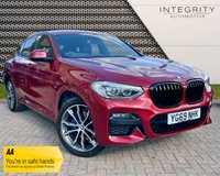 USED 2019 69 BMW X4 2.0 XDRIVE20D M SPORT 4d 188 BHP LOW RATE FINANCE/HOME DELIVERY