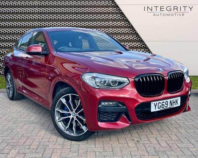2019 69 BMW X4 2.0 XDRIVE20D M SPORT 4d 188 BHP