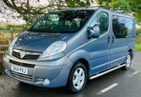 USED 2014 14 VAUXHALL VIVARO 2.0 2900 CDTI SPORTIVE DCB 113 BHP 6 SEATS NO VAT! 6 SEATER DOUBLE CAB / NO VAT / LOW MILEAGE