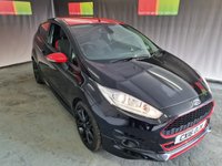 USED 2016 16 FORD FIESTA 1.0 ZETEC S BLACK EDITION 3d 139 BHP 