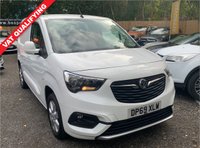 USED 2019 69 VAUXHALL COMBO CARGO 1.5 L1H1 2000 LE NAV S/S 101 BHP 2019/69 VAUXHALL COMBO CARGO LE PANEL VAN - 1 OWNER FROM NEW - VAT QUALIFYING - SATELLITE NAVIGATION - STILL UNDER MNF WARRANTY - 1.5 TURBO DIESEL