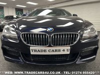 USED 2013 13 BMW 6 SERIES BMW 640D TWIN TURBO DIESEL M SPORT GRAN COUPE 4 DOOR 8 SPEED AUTO UK DELIVERY FLAT FEE &pound;175*OVER 100 IMAGES ON OUR WEBSITE*BESPOKE FINANCE ARRANGED*PART EXCHANGE WELCOME*ALL VEHICLES HPI CLEAR