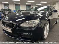 USED 2013 13 BMW 6 SERIES BMW 640D TWIN TURBO DIESEL M SPORT GRAN COUPE 4 DOOR 8 SPEED AUTO UK DELIVERY FLAT FEE &pound;175*OVER 100 IMAGES ON OUR WEBSITE*BESPOKE FINANCE ARRANGED*PART EXCHANGE WELCOME*ALL VEHICLES HPI CLEAR