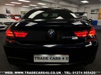 USED 2013 13 BMW 6 SERIES BMW 640D TWIN TURBO DIESEL M SPORT GRAN COUPE 4 DOOR 8 SPEED AUTO UK DELIVERY FLAT FEE &pound;175*OVER 100 IMAGES ON OUR WEBSITE*BESPOKE FINANCE ARRANGED*PART EXCHANGE WELCOME*ALL VEHICLES HPI CLEAR