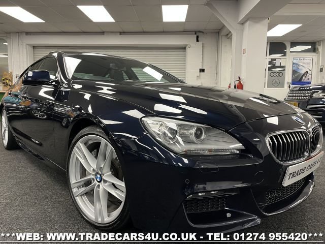 2013 13 BMW 6 Series BMW 640D TWIN TURBO DIESEL M SPORT GRAN COUPE 4 DOOR 8 SPEED AUTO