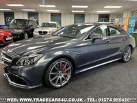 USED 2015 M MERCEDES-BENZ CLS 63 AMG BITURBO 4DR COUPE MCT AUTO UK DELIVERY FLAT FEE &pound;100*OVER 100 IMAGES ON OUR WEBSITE*BESPOKE FINANCE ARRANGED*PART EXCHANGE WELCOME*ALL VEHICLES HPI CLEAR