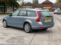 USED 2008 58 VOLVO V50 2.0 SE LUX D 5d 135 BHP TOP SPEC MODEL,
