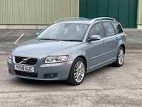USED 2008 58 VOLVO V50 2.0 SE LUX D 5d 135 BHP TOP SPEC MODEL,
