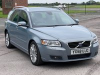 USED 2008 58 VOLVO V50 2.0 SE LUX D 5d 135 BHP TOP SPEC MODEL,