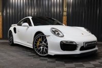 USED 2014 64 PORSCHE 911 3.8 TURBO S PDK 2d 560 BHP BURMESTER STEREO SYSTEM, CERAMIC BRAKES (PCCB), REAR CAMERA, PANORAMIC SUNROOF, FAB SPEED STAINLESS  EXHAUST,  SPORTS CHRONO PLUS, INTERIOR CARBON AND MORE!