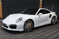 USED 2014 64 PORSCHE 911 3.8 TURBO S PDK 2d 560 BHP BURMESTER STEREO SYSTEM, CERAMIC BRAKES (PCCB), REAR CAMERA, PANORAMIC SUNROOF, FAB SPEED STAINLESS  EXHAUST,  SPORTS CHRONO PLUS, INTERIOR CARBON AND MORE!