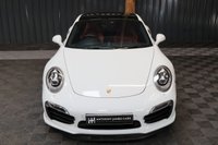 USED 2014 64 PORSCHE 911 3.8 TURBO S PDK 2d 560 BHP BURMESTER STEREO SYSTEM, CERAMIC BRAKES (PCCB), REAR CAMERA, PANORAMIC SUNROOF, FAB SPEED STAINLESS  EXHAUST,  SPORTS CHRONO PLUS, INTERIOR CARBON AND MORE!