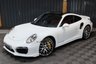 USED 2014 64 PORSCHE 911 3.8 TURBO S PDK 2d 560 BHP BURMESTER STEREO SYSTEM, CERAMIC BRAKES (PCCB), REAR CAMERA, PANORAMIC SUNROOF, FAB SPEED STAINLESS  EXHAUST,  SPORTS CHRONO PLUS, INTERIOR CARBON AND MORE!