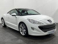 USED 2012 12 PEUGEOT RCZ 1.6 THP GT 2dr Striking high gloss opal white , Stylish RCZ 1.6 GT