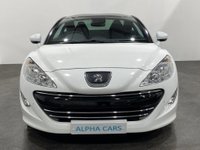 USED 2012 12 PEUGEOT RCZ 1.6 THP GT 2dr Striking high gloss opal white , Stylish RCZ 1.6 GT