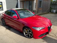 USED 2018 18 ALFA ROMEO GIULIA 2.0 TB VELOCE 4d 277 BHP GLASS PANORAMIC SUNROOF