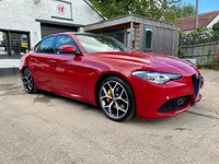 USED 2018 18 ALFA ROMEO GIULIA 2.0 TB VELOCE 4d 277 BHP GLASS PANORAMIC SUNROOF