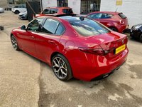 USED 2018 18 ALFA ROMEO GIULIA 2.0 TB VELOCE 4d 277 BHP GLASS PANORAMIC SUNROOF