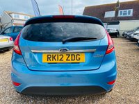 USED 2012 12 FORD FIESTA 1.25 ZETEC  Exceptional Condition Ford Fiesta with FSH