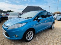 USED 2012 12 FORD FIESTA 1.25 ZETEC  Exceptional Condition Ford Fiesta with FSH