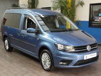 USED 2018 18 VOLKSWAGEN CADDY MAXI 2.0 C20 LIFE TDI 5d 148 BHP DSG 7 SEAT SAT NAV PARKING SENSORS VW SERVICE HISTORY 2 OWNERS FROM NEW