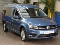 USED 2018 18 VOLKSWAGEN CADDY MAXI 2.0 C20 LIFE TDI 5d 148 BHP DSG 7 SEAT SAT NAV PARKING SENSORS VW SERVICE HISTORY 2 OWNERS FROM NEW