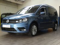 USED 2018 18 VOLKSWAGEN CADDY MAXI 2.0 C20 LIFE TDI 5d 148 BHP DSG 7 SEAT SAT NAV PARKING SENSORS VW SERVICE HISTORY 2 OWNERS FROM NEW