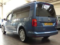 USED 2018 18 VOLKSWAGEN CADDY MAXI 2.0 C20 LIFE TDI 5d 148 BHP DSG 7 SEAT SAT NAV PARKING SENSORS VW SERVICE HISTORY 2 OWNERS FROM NEW