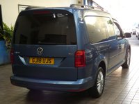 USED 2018 18 VOLKSWAGEN CADDY MAXI 2.0 C20 LIFE TDI 5d 148 BHP DSG 7 SEAT SAT NAV PARKING SENSORS VW SERVICE HISTORY 2 OWNERS FROM NEW