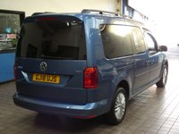 USED 2018 18 VOLKSWAGEN CADDY MAXI 2.0 C20 LIFE TDI 5d 148 BHP DSG 7 SEAT SAT NAV PARKING SENSORS VW SERVICE HISTORY 2 OWNERS FROM NEW