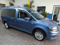 USED 2018 18 VOLKSWAGEN CADDY MAXI 2.0 C20 LIFE TDI 5d 148 BHP DSG 7 SEAT SAT NAV PARKING SENSORS VW SERVICE HISTORY 2 OWNERS FROM NEW