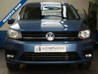 USED 2018 18 VOLKSWAGEN CADDY MAXI 2.0 C20 LIFE TDI 5d 148 BHP DSG 7 SEAT SAT NAV PARKING SENSORS VW SERVICE HISTORY 2 OWNERS FROM NEW