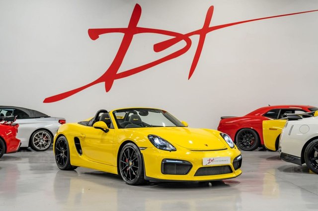 2015 65 Porsche Boxster 3.8 SPYDER 2d 369 BHP
