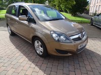 USED 2013 63 VAUXHALL ZAFIRA 1.6 EXCLUSIV 5d 113 BHP ......One Owner.....7 Seats
