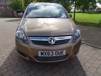 USED 2013 63 VAUXHALL ZAFIRA 1.6 EXCLUSIV 5d 113 BHP ......One Owner.....7 Seats