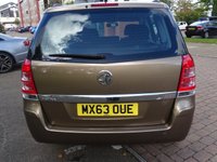 USED 2013 63 VAUXHALL ZAFIRA 1.6 EXCLUSIV 5d 113 BHP ......One Owner.....7 Seats