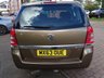 USED 2013 63 VAUXHALL ZAFIRA 1.6 EXCLUSIV 5d 113 BHP ......One Owner.....7 Seats
