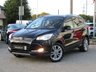 USED 2013 63 FORD KUGA 2.0 TITANIUM X TDCI 5d 160 BHP Finished in PANTHER BLACK with contrasting HEATED LEATHER TRIM. This Kuga is a great choice if you like driving. It's one of the most enjoyable, practical and fun family SUV's around. Features include PAN ROOF, DAB, Electric Power Boot, Heated Full Leather, Cruise Control, 18" Alloys, B/Tooth and much more. Dealer serviced at 9081 miles, 22493 miles, 31846 miles, 40381 miles, 48609 miles, 61533 miles and at 65966 miles on arrival at EMC.