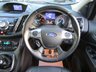 USED 2013 63 FORD KUGA 2.0 TITANIUM X TDCI 5d 160 BHP Finished in PANTHER BLACK with contrasting HEATED LEATHER TRIM. This Kuga is a great choice if you like driving. It's one of the most enjoyable, practical and fun family SUV's around. Features include PAN ROOF, DAB, Electric Power Boot, Heated Full Leather, Cruise Control, 18" Alloys, B/Tooth and much more. Dealer serviced at 9081 miles, 22493 miles, 31846 miles, 40381 miles, 48609 miles, 61533 miles and at 65966 miles on arrival at EMC.