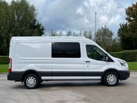 USED 2018 68 FORD TRANSIT 2.0 350 TREND L3 H2 P/V DCIV 129 BHP PRICE 20950 + VAT TOTAL 25140