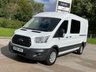 USED 2018 68 FORD TRANSIT 2.0 350 TREND L3 H2 P/V DCIV 129 BHP PRICE 20950 + VAT TOTAL 25140