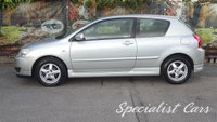USED 2005 05 TOYOTA COROLLA 1.6 T3 VVT-I 3d 109 BHP 