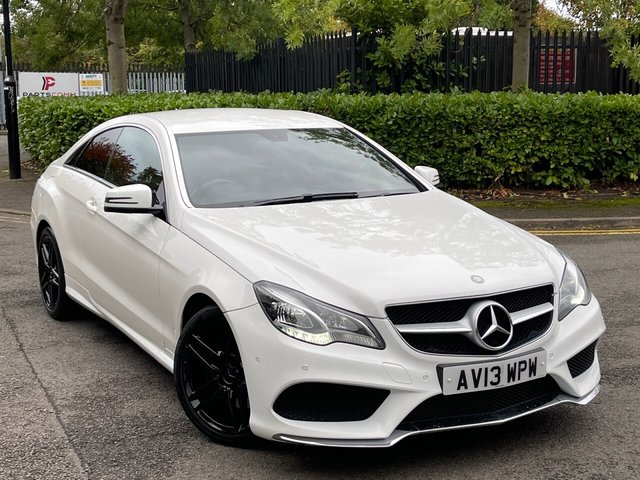 2013 13 Mercedes-Benz E-Class 2.1 E220 CDI AMG SPORT 2d 170 BHP