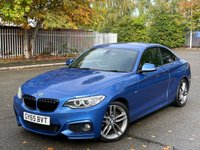 USED 2015 65 BMW 2 SERIES 2.0 218D M SPORT 2d 148 BHP 