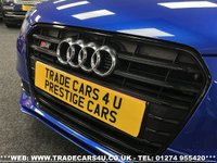 USED 2015 15 AUDI S4 V6T 3.0 TFSI QUATTRO 7 SPD STRONIC UK DELIVERY FLAT FEE &pound;100*OVER 100 IMAGES ON OUR WEBSITE*BESPOKE FINANCE ARRANGED*PART EXCHANGE WELCOME*ALL VEHICLES HPI CLEAR