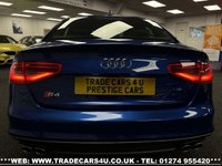 USED 2015 15 AUDI S4 V6T 3.0 TFSI QUATTRO 7 SPD STRONIC UK DELIVERY FLAT FEE &pound;100*OVER 100 IMAGES ON OUR WEBSITE*BESPOKE FINANCE ARRANGED*PART EXCHANGE WELCOME*ALL VEHICLES HPI CLEAR